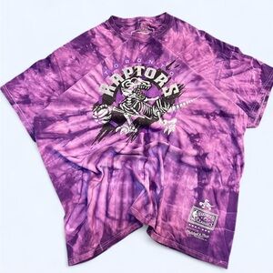 Mitchell & Ness Toronto Raptors Purple Hardwood Classics Tee Men’s XL Playoffs